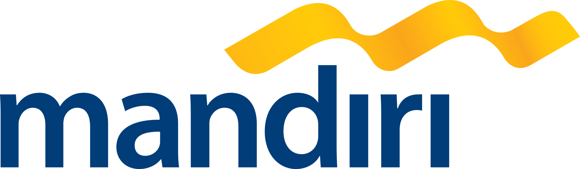 Home bank mandiri logo